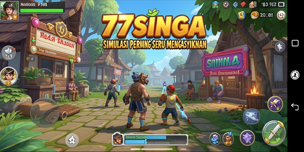 Gameplay dinamika di 77SINGA dengan elemen simulasi menarik.