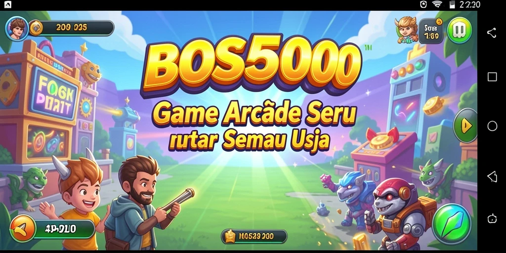 Tampilan screenshot gameplay BOS5000 yang seru dan menantang.