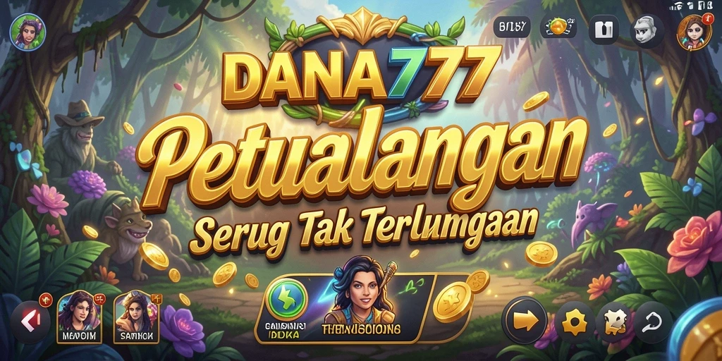 Screenshot DANA777 menampilkan momen epik dalam gameplay petualangan.