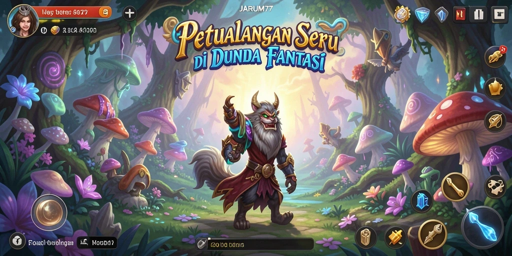 Tampilan gameplay JARUM77 yang seru dan imersif.