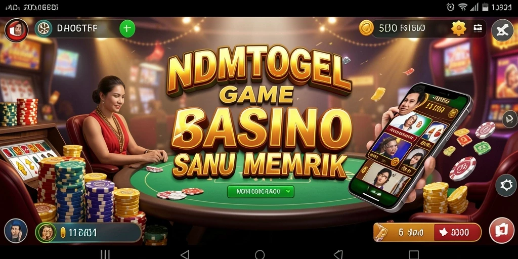 Tampilan menarik dari gameplay NDMTOGEL yang mendebarkan.