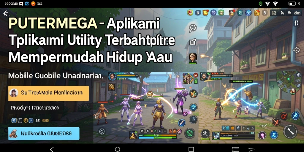 Tampilan antarmuka PUTERMEGA yang modern dan fungsional.