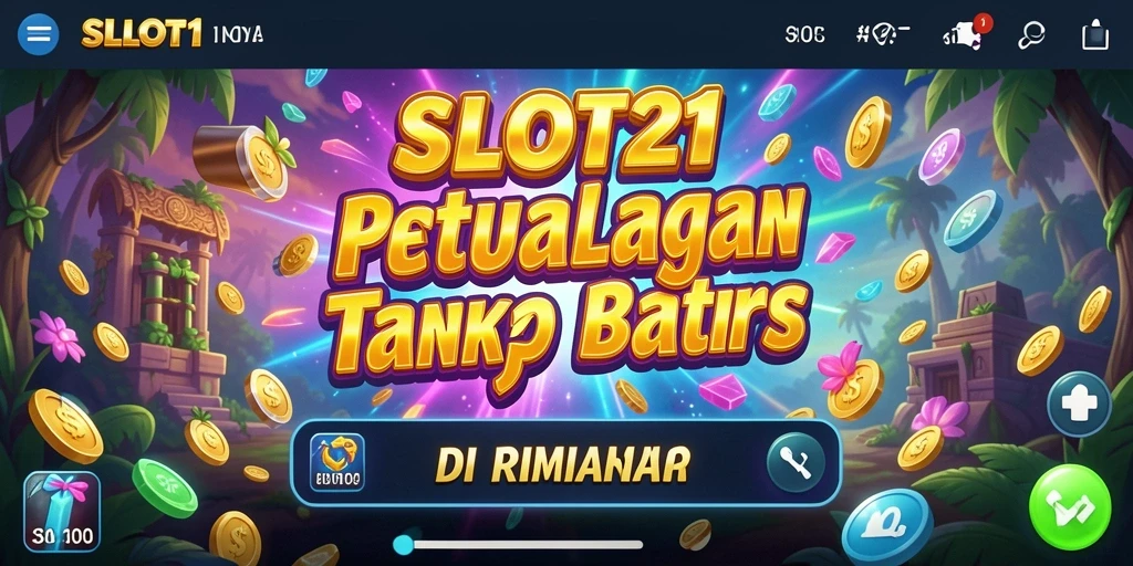 Tangkapan layar menunjukkan serunya petualangan di dunia SLOT21.