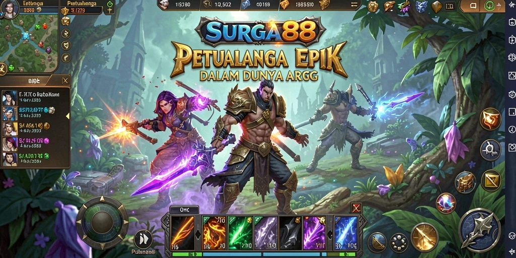 Gameplay seru dengan grafis memukau di SURGA88.