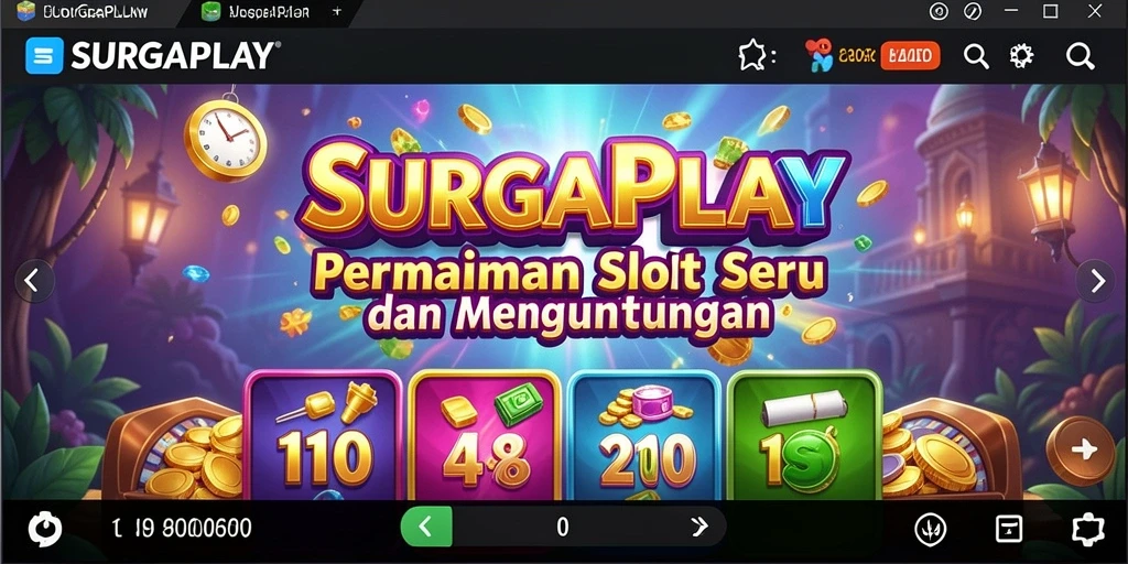 Tampilan gameplay yang menarik dan seru di SURGAPLAY.