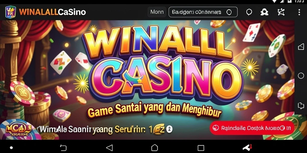 Tampilan gameplay WINALLCASINO yang seru dan interaktif.