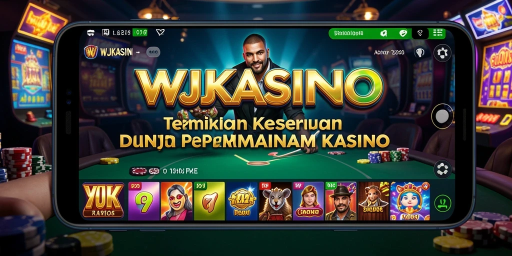 Screenshot utama WJKASINO menampilkan gameplay seru dari permainan Kasino.